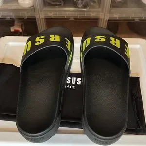 Versus by Versace Men’s Pool Slides (Sz 11) - Never Worn Versus Versace | Shoes | Versus By Versace Mens Pool Slides  main image 3